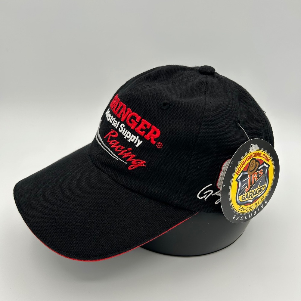 Greg Biffle No 60 Roush Racing Hat Mens OSFM Black Cotton NASCAR Racing Hat